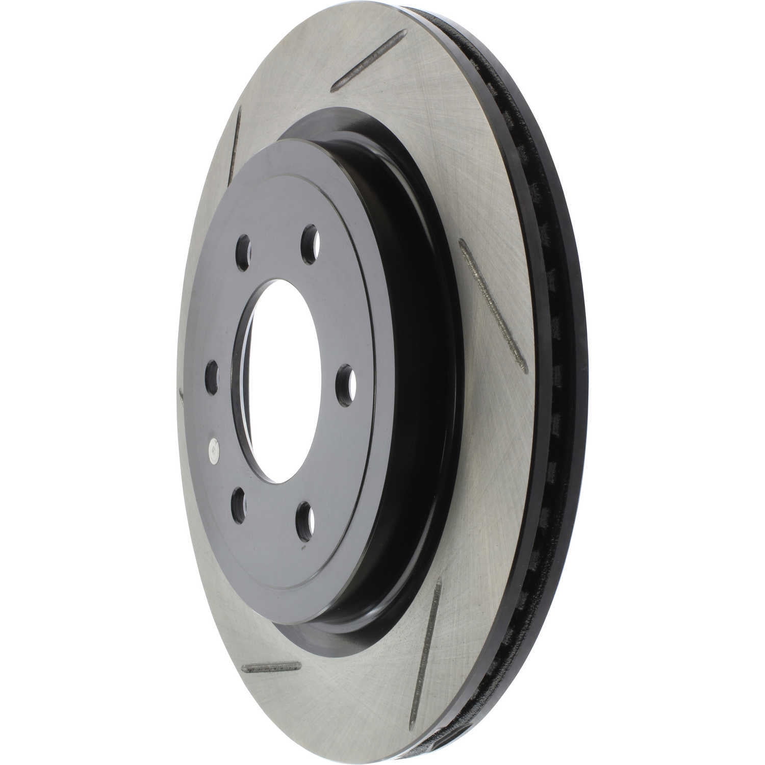 StopTech 126.65153SR Sport Slotted Disc Brake Rotors, European style brake pad compounds. Slotted
