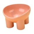 thumbnail image 4 of Cuenco para gatos perfecl Cuenco de agua portátil Antideslizante Estable para perros pequeños Rosa, 4 of 8