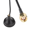 thumbnail image 2 of WiFi Antenna, Metal 50W Magnetical Base 8dBi High Gain  Mounting Antenna 2.4GHZ  For  Module Router, 2 of 7