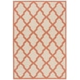 thumbnail image 2 of Safavieh Linden Gamal Geometric Indoor/Outdoor Area Rug, Cream/Rust, 4' x 6', 2 of 8