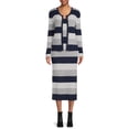 Truly Pleated Cardigan & Dress Set