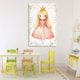 thumbnail image 3 of Stupell Industries Eclectic Golden Crown Fairytale Princess Canvas Art, 30 x 45, by Creative Studio, 3 of 8