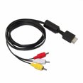 thumbnail image 2 of AV Audio Video Cable for PlayStation 6FT Ultra Thick Flexible with Color Coded Connectors RCA A/V for PS1 PS2 PS3, 2 of 3