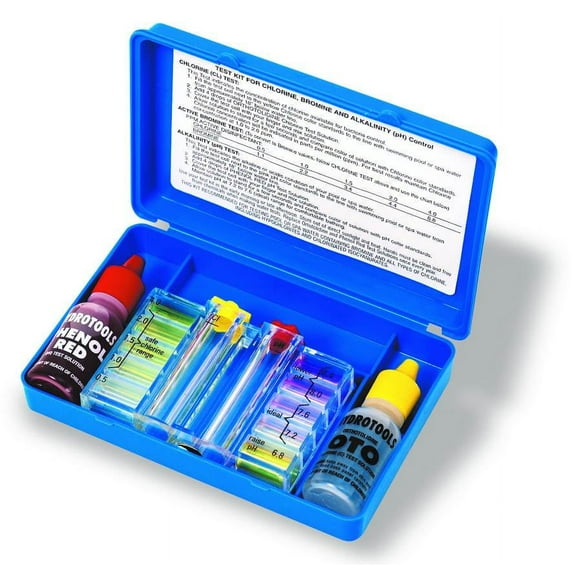 HydroTools 8420 Deluxe Two Way Swimming Pool Spa Chlorine Water Testing Test Kit