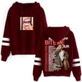 thumbnail image 2 of Renee Rap Bite Me Tour 2025 Pullover Hoodies Pocketless Parallel Bars Sleeve Streetwear, 2 of 6