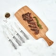 thumbnail image 3 of Cuisinart Classic Stainless Steel 4-Piece Steak Knife Set, 3 of 6