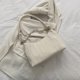 thumbnail image 3 of Bolsa Elegante de mano para axila de mano informal de cuero con perlas de hombro con cremallera sólida Sywqhk Para Estrenar, 3 of 9