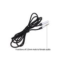 thumbnail image 2 of 3.5 mm Headphone Extension Cable 4-Pole Male to Female Headset Audio Extension Cable AUX Cord for Phones Gaming Headsets, 2 of 11