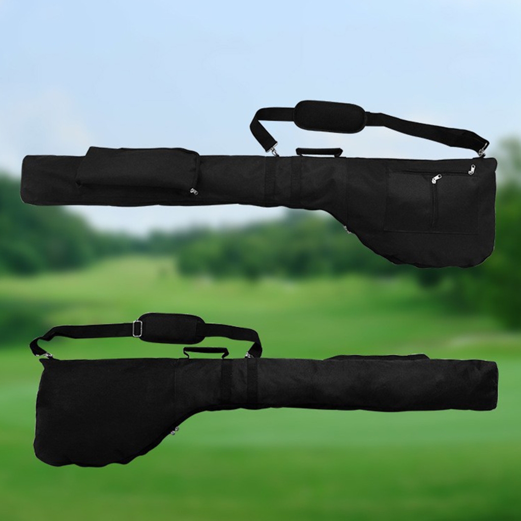 Golf Pencil Bags with Shoulder Straps Driving Range Practice Golf Club Sleeves
