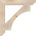 thumbnail image 3 of Ekena Millwork 5 1/2"W x 42"D x 42"H Westlake Slat Smooth Bracket, Douglas Fir, 3 of 4