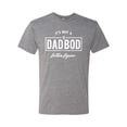 thumbnail image 2 of Wild Bobby,It's Not A Dad BOD It's A Father Figure Funny Husband Boyfriend Gift, Father's Day, Men Premium Tri Blend Tees, Premium Heather, 2XL, 2 of 3