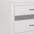 thumbnail image 6 of Adia 59 Inch Wide 6 Drawer Dresser Metal Handles Wood Grain Rustic Gray, 6 of 6