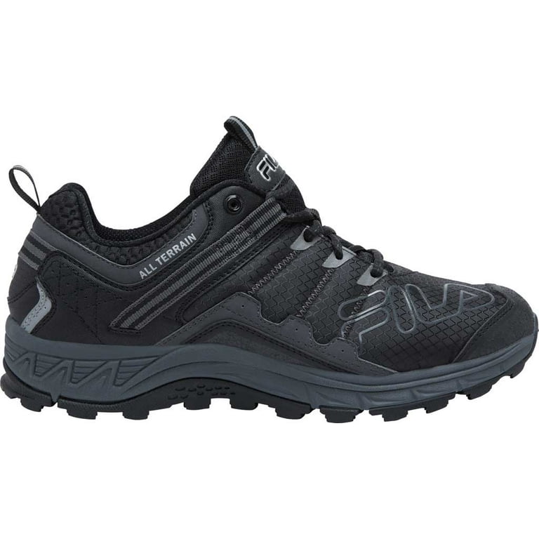 Aanbod overtuigen roddel Men's Fila Blowout 19 Trail Running Shoe Black/Ebony/Metallic Silver 10.5 M  - Walmart.com