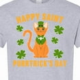 thumbnail image 4 of Inktastic St. Patrick's Day Happy Saint Purrtrick's Day T-Shirt, 4 of 5