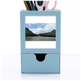 thumbnail image 1 of Mountains Lakes Photography Desk Supplies Organizer Pen Holder Card, 1 of 3