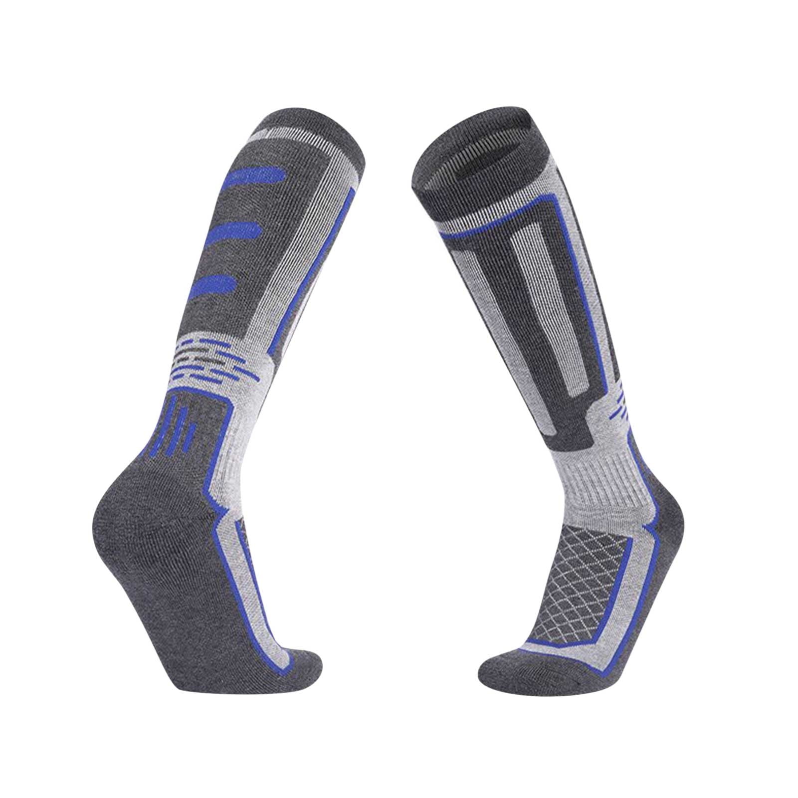 Mens Dritech Moisture Control Ski Socks Winter Thick Warm Wool Thermal