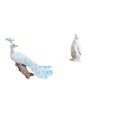 thumbnail image 1 of Estatua del pavo real,Estatua de pavo real,adorno de escritorio creativo y divertido,Escultura decorativa de pavo real para decoración del hogar,Escultura de pingüino,Escultura de pingüino, 1 of 8