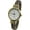 Gold/Brown, variant on Collections Japanese Quartz Women's 31mm Round Case Snake Leather Cuff Bangle Watch