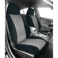 thumbnail image 2 of CalTrend Front Sport Buckets O.E. Velour Seat Covers for 2013-2018 Ford Focus - FD441-03RR Charcoal Premier Insert with Classic Trim, 2 of 3