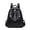 Black, variant on Women's PU Leather Backpack Purse Anti-Theft Large Capacity Fashion Ladies Bag for Daily Work Travel Lightweight.