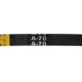thumbnail image 3 of Unique Bargains A70 V-Belts 70' Mid-Perimeter, A-Section Rubber Drive Belt 2pcs, 3 of 3