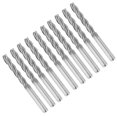 thumbnail image 1 of Carbide CNC With A Plastic Box Milling Cutter, 10pcs End Mill, For Acrylic, PVC And Hard Wood, 1 of 8