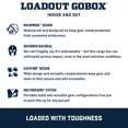 thumbnail image 4 of Maleta de carga YETI LoadOut 15 GoBox Divided Waterproof Marrón, 4 of 8