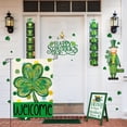 thumbnail image 2 of St Patricks Day Garden Flag 12x18 Inch Double Sided Outside, Shamrock Clover Polka Dots Welcome Yard Outdoor Flag, 2 of 4