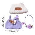 thumbnail image 2 of Darzheoy 17cm Doll Clothes Set, Hat & Overalls Set for 17cm Dolls Accessories Suit, Cute Clothes for Dolls Dress up, 2 of 4