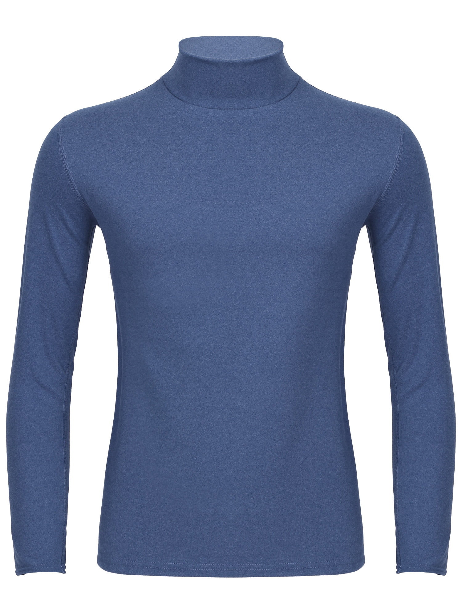 iiniim Thermals for Men Cold Weather Long Sleeve Turtle Mock Neck