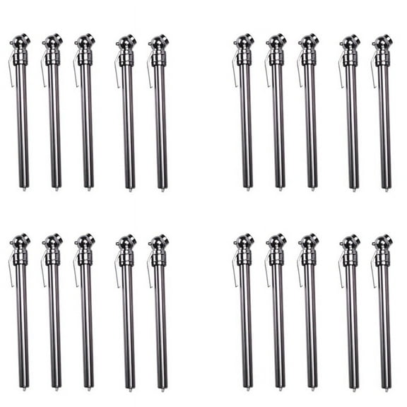 20 Pack Pencil Tire Pressure Gauge 5-50 PSI Universal for Car Motorcycle Bicycle