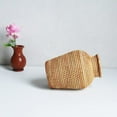 thumbnail image 4 of XKHHLH Wicker Flower Basket Vase Rustic Rattan Plant Holder Basket Woven Straw Dried Flower Vase Country Style Decorative French Tall Floor for Bathroom Bedroom Living Room, 4 of 9