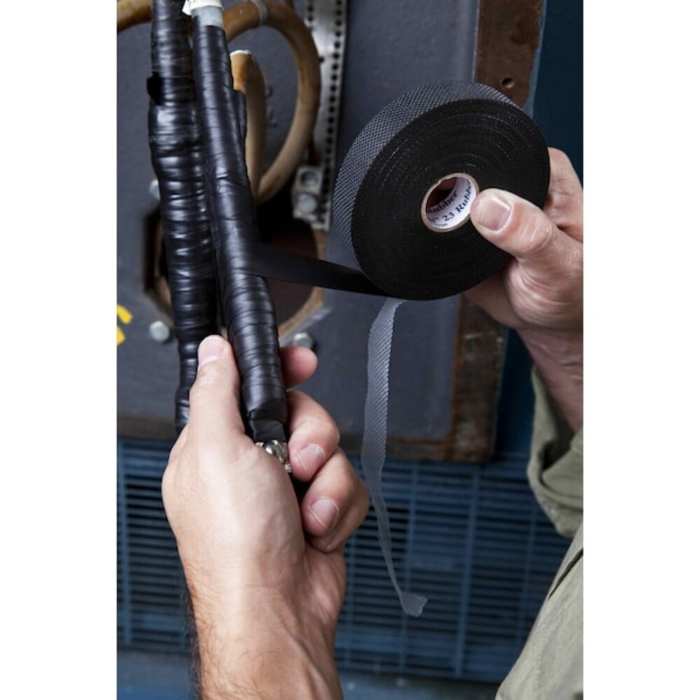 3m Electrical Tape, Black, 10 yd L, 2 in W 23-2X30FT