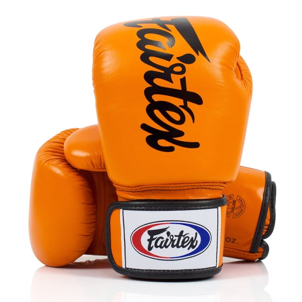Guantes de boxeo Fairtex BGV19 Deluxe Tight-Fit 360 g Naranja