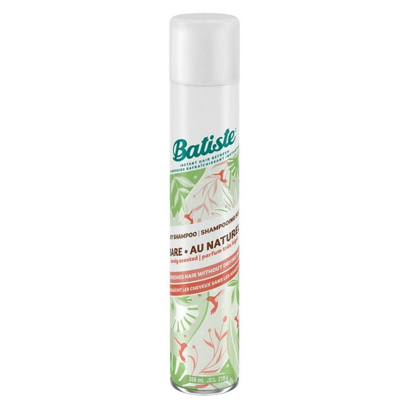 Batiste Dry Shampoo Spray, 350-ml Bare Scent, Refresh Hair and Absorb Oil Between Washes, Waterless Shampoo for Added Hair Texture and Body, Value Size, Batiste Bare Dry Shampoo, 350ml