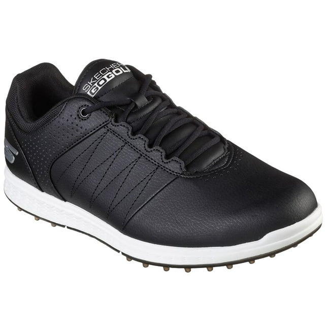 Skechers Men's GOgolf Pivot Spikeless Golf Shoe, 9.5 Medium White/Navy