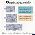 thumbnail image 3 of Floral Kitchen Rugs Sets of 3, Non Slip Kitchen Rugs and Mats Washable Farmhouse Kitchen Rugs Floral Kitchen Floor Mat Carpet Runner Rugs for Hallway Laundry Room, 3 of 12