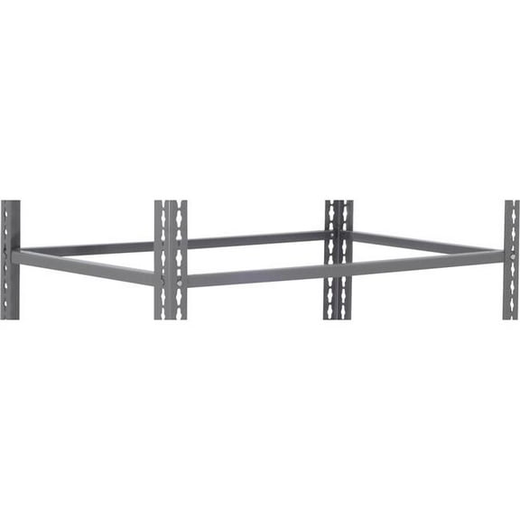 Global Industrial SBS1236N Standard Duty Boltless Shelving Additional Shelf - No Deck, Gray - 36 x 12 in.