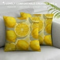 thumbnail image 3 of Qinduosi Summer Fruits Decorative Throw Pillow Covers Grapefruit Pillow Cases Cushion Cover Healthy Living Art Pillowcase of for Couch Bed Sofa Patio (Yellow, Red, Green, Orange), 3 of 5