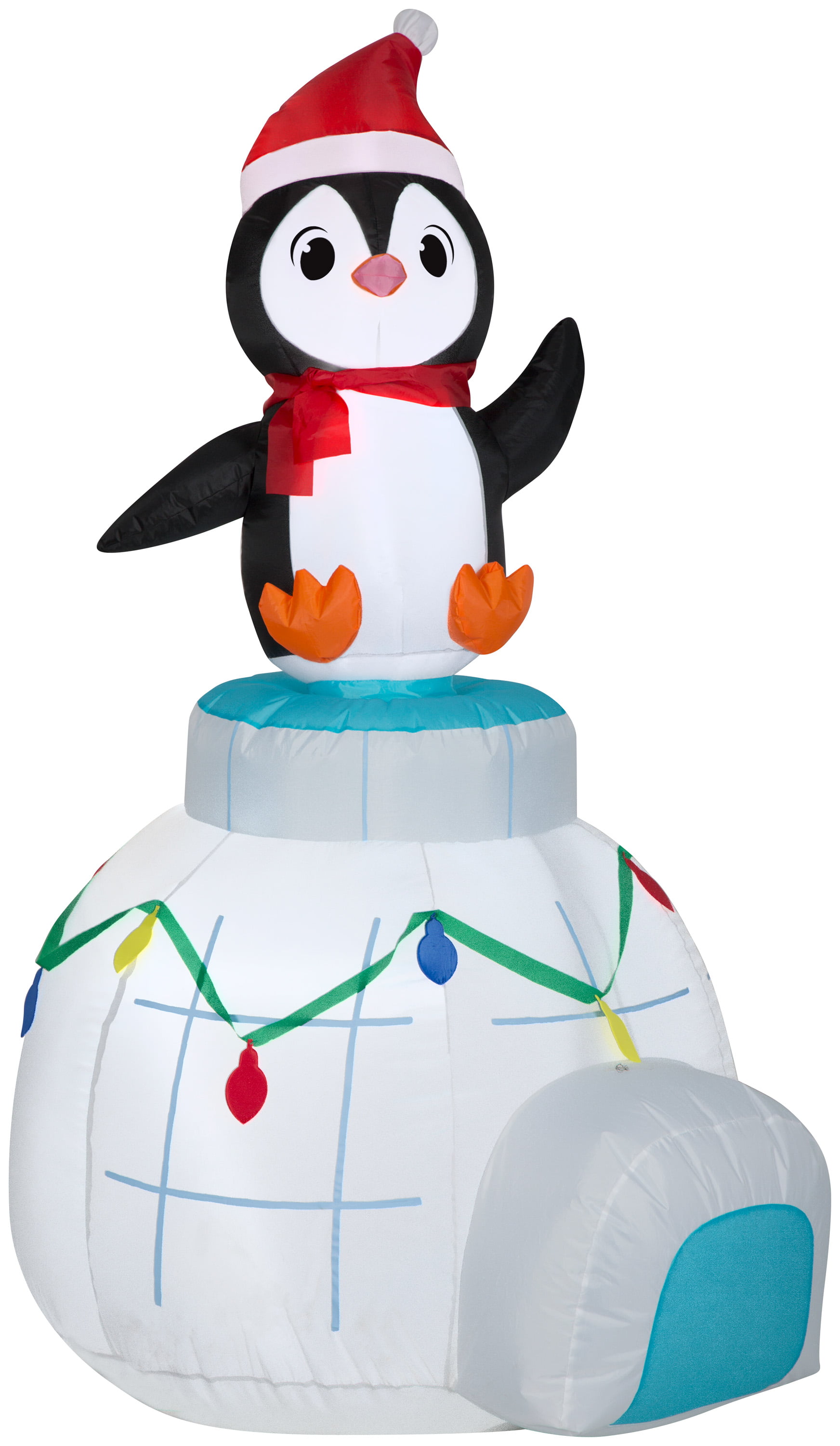6 Vintage Snow cone CUPS snowman Eskimo IGLOO Penguin 