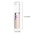 thumbnail image 3 of Barra de spray repelente de mosquitos recargable USB portátil - Tanque verde de 60 ml, batería de 500 mAh, 2 W de potencia, tiempo de carga de 2 h - Tecnología de niebla fina para uso en exteriores, 3 of 8