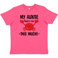 thumbnail image 3 of Inktastic My Auntie Loves Me Nephew Youth T-Shirt, 3 of 5