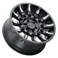 thumbnail image 2 of Black Rhino Aluminum Rim MISSION 17X8.5in Matte Black with Machined Tinted Spokes Finish, 1785MSN-85114M71, 2 of 3