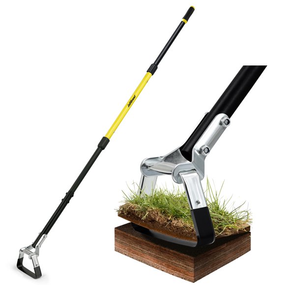 Casa de jardín Jardineer con mango largo de 162,56 cm para desherbar