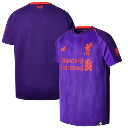 Portugal Away Jersey - Liverpool New Balance Youth 2018/19 Away Replica Jersey - Purple