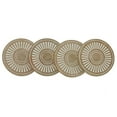 thumbnail image 2 of Mango Wood 4 PC Etched Coasters White, 2 of 5