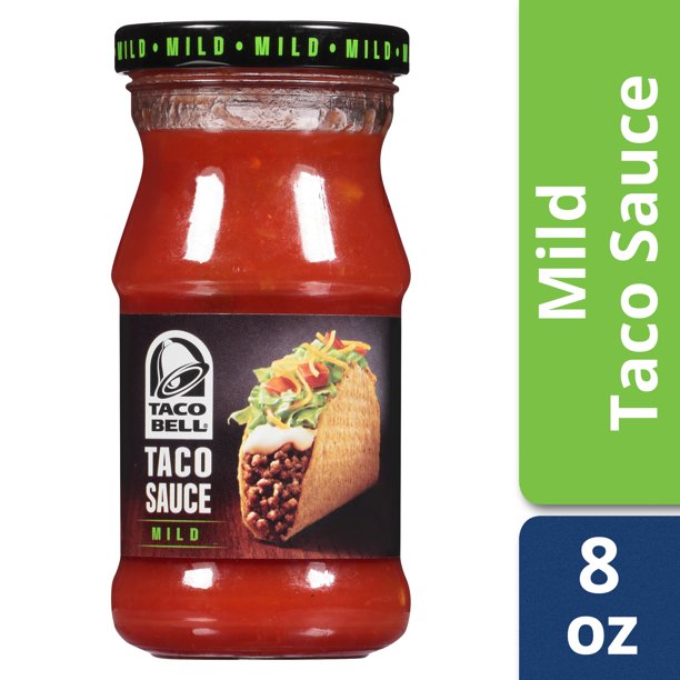 Taco Bell Mild Taco Sauce, 8 oz Bottle