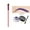 L, variant on EGNMCR Eyeshadow 4d Laminated Eyebrow Home Grooming Kit, 4d Laminated Eyebrow Home Grooming Kit eyebrow brush