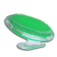 thumbnail image 1 of Cepillo masajeador del cuero cabelludo y exfoliante corporal para la ducha, para una exfoliación suave y un masaje relajante., 1 of 1