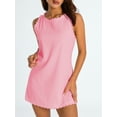 thumbnail image 3 of Vestidos de playa para mujer Vestidos sin tirantes para las vacaciones de verano Nituyy Mini vestido sin mangas, 3 of 5